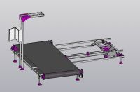 Автоматизированный сканер размеров с конвейерной лентой